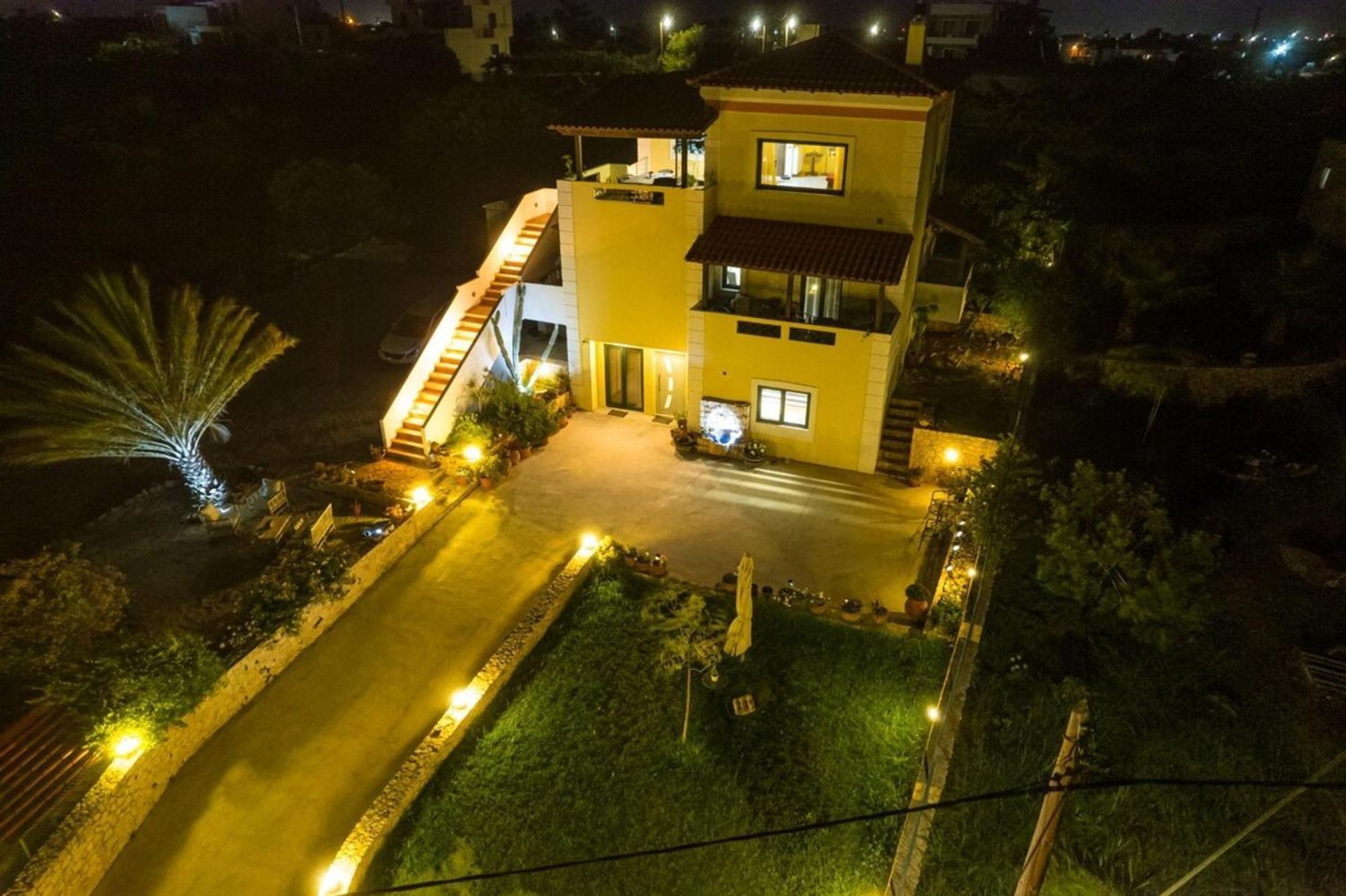Villa Aitheras With Sea Views And Garden Stérnai المظهر الخارجي الصورة