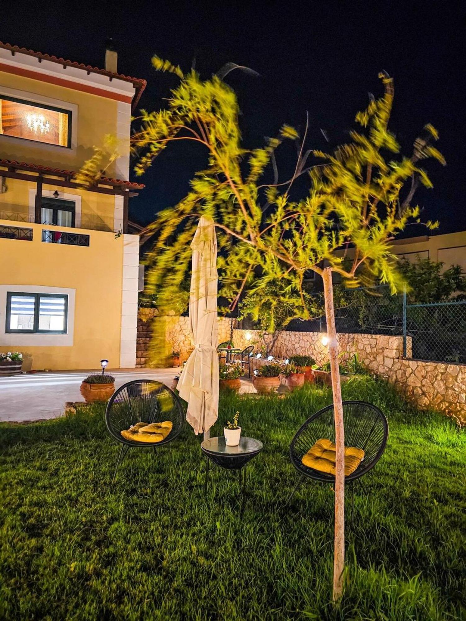 Villa Aitheras With Sea Views And Garden Stérnai المظهر الخارجي الصورة
